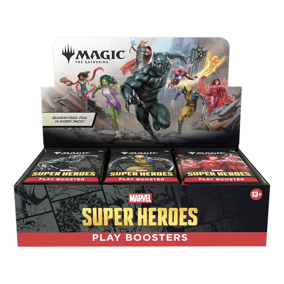 MTG Marvel Super Heroes Play Booster Box