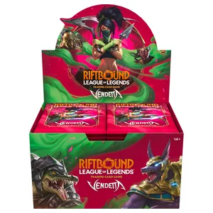 Riftbound League of Legends TCG Vendetta Booster Display