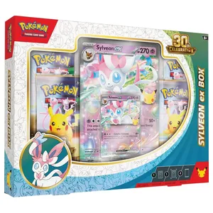 Pokémon French 30TH Celebration Sylveon Ex/ Greninja EX Box