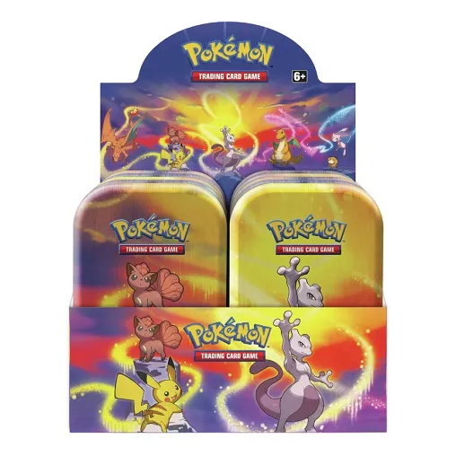 Pokémon Mini Tins Kanto Power 10-Count Display