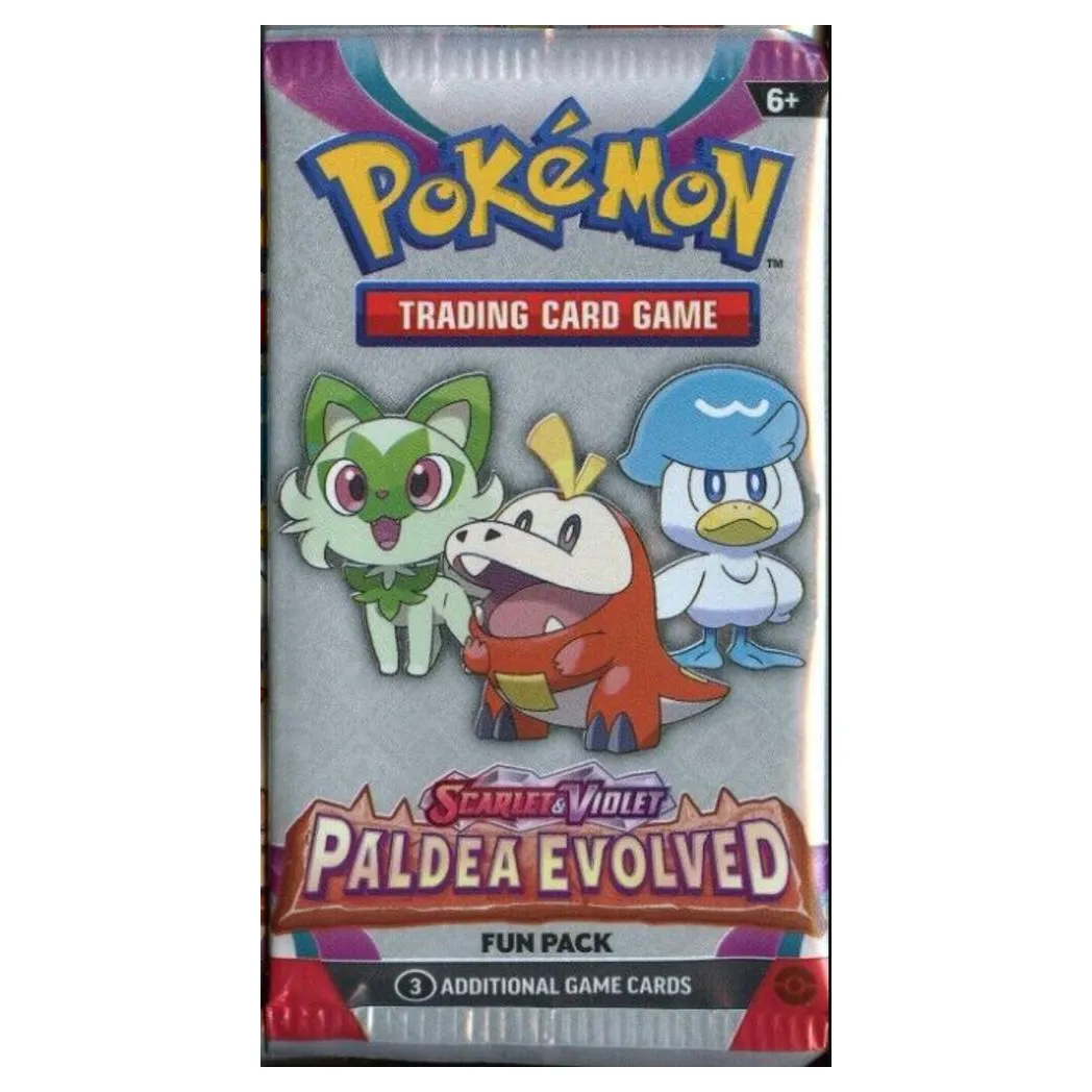 Pokémon SV2 Paldea Evolved Fun Pack