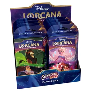 Disney Lorcana Set 5 Shimmering Skies Starter Display 8-Count