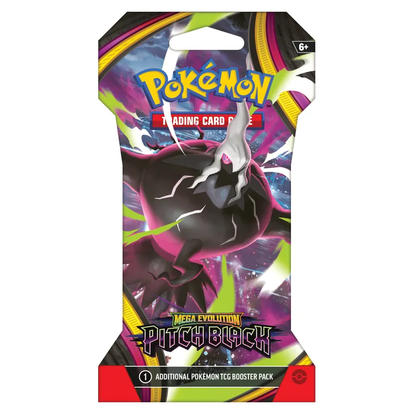 Sleeved Pokemon ME05 Pitch Black Pack