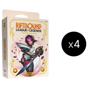 Riftbound League of Legends TCG Spiritforged Champion Deck Display: Fiora