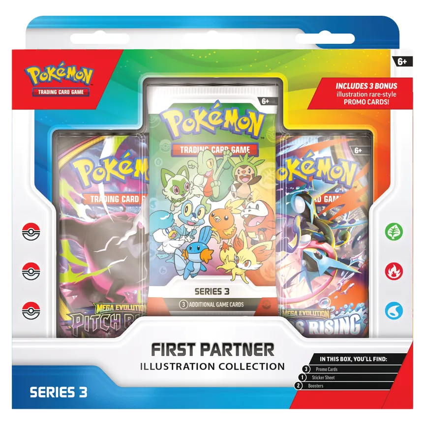 Pokémon First Partner Illustration Collection Series 3