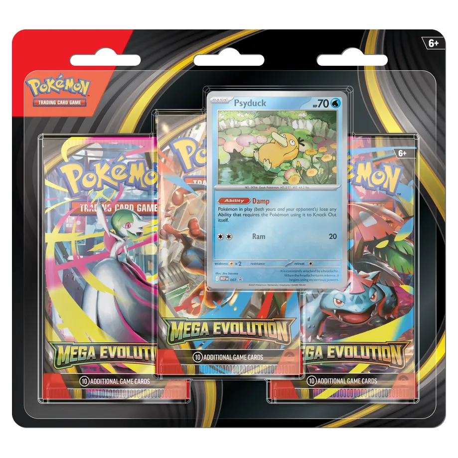 Pokémon ME01 Mega Evolution 3PK Blister