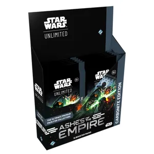 Star Wars: Unlimited Ashes of the Empire Carbonite Booster Display