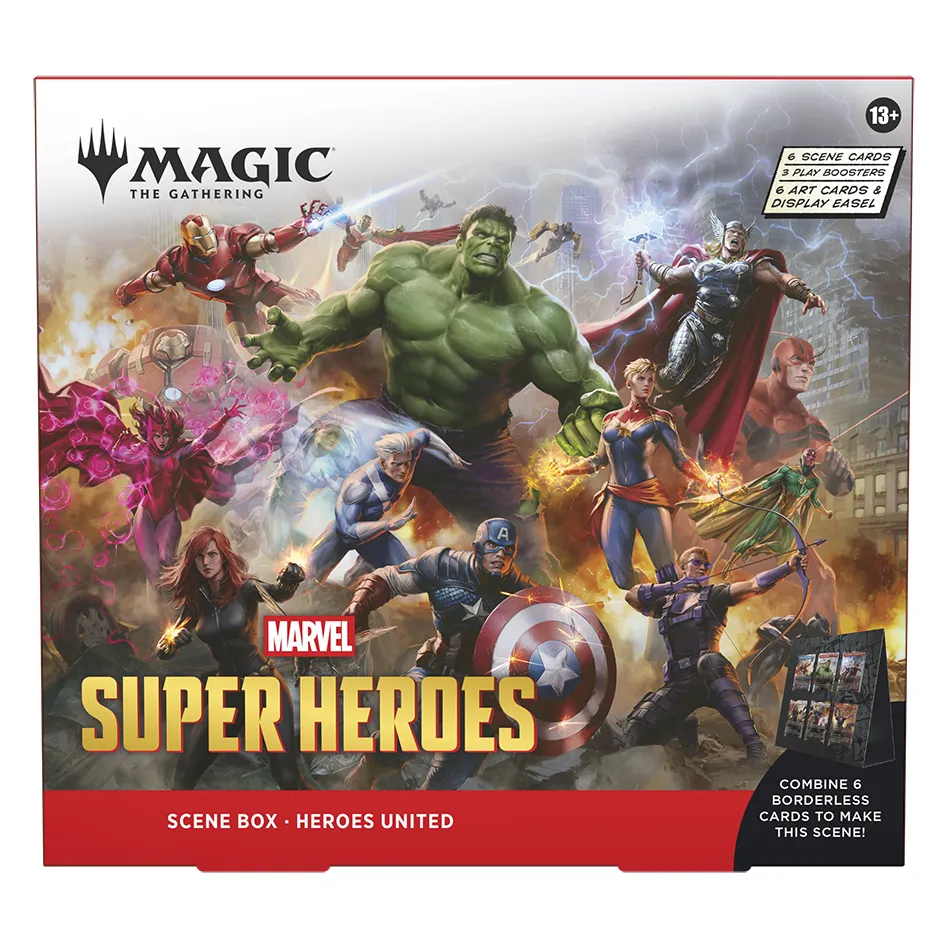 MTG Marvel Super Heroes Scene Box